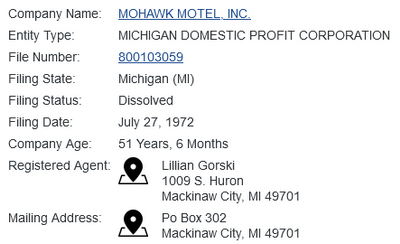Mohawk Motel (Mohawk Motor Court) - Mohawk Motel Bizopedia Entry (newer photo)